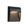 Casa 5-in Black LED Exterior Wall Sconce