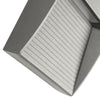 Casa 5-in Grey LED Exterior Wall Sconce