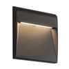 Casa 9-in Black LED Exterior Wall/Step Lights