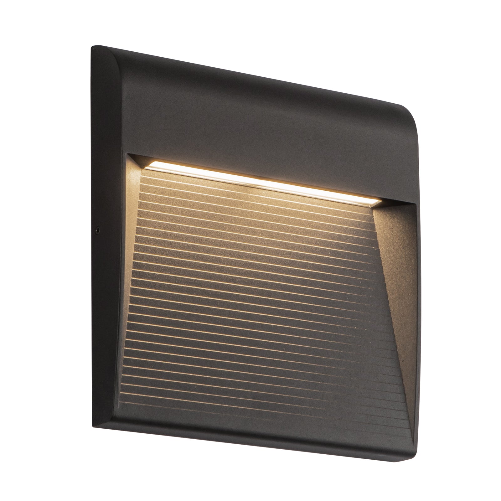 Casa 9-in Black LED Exterior Wall/Step Lights