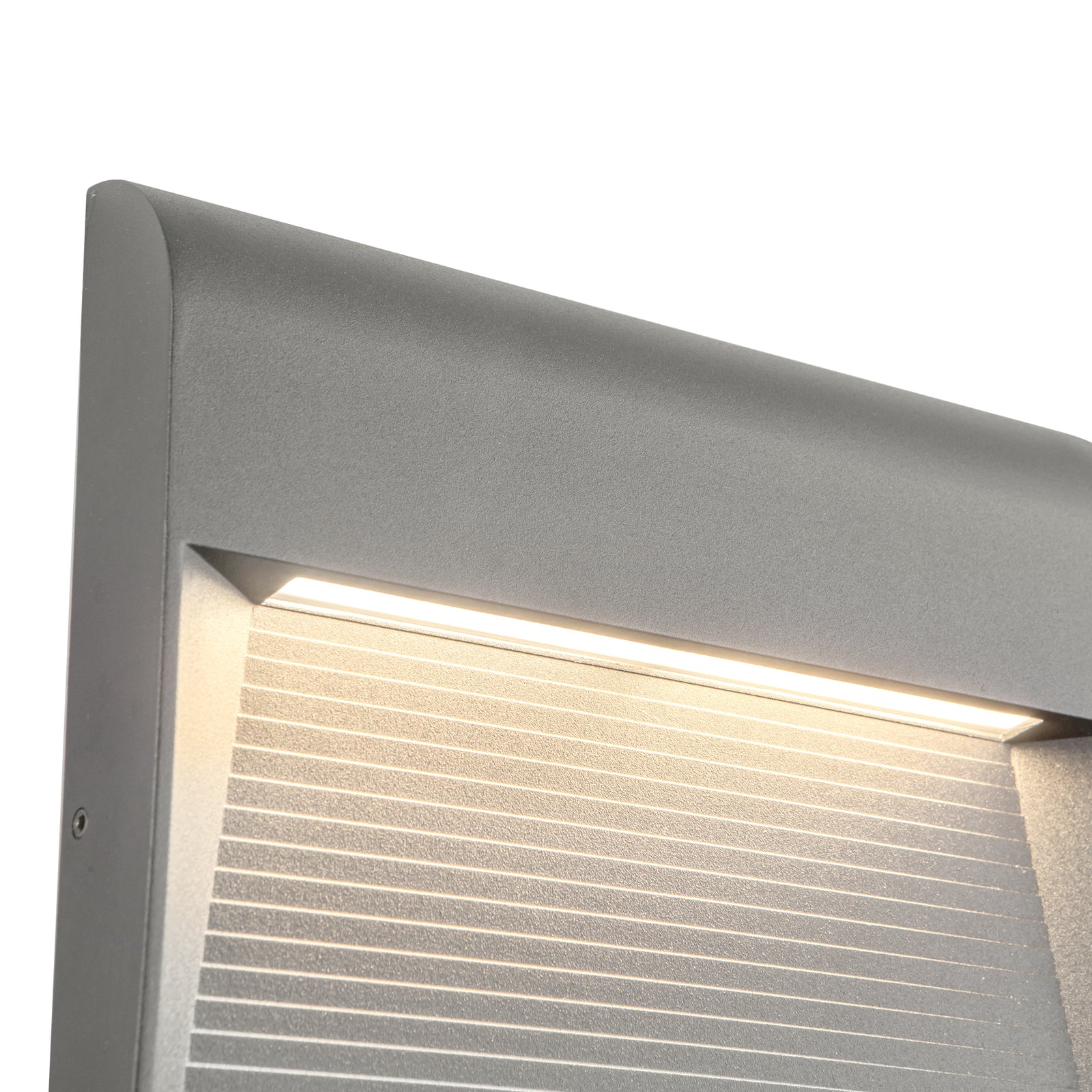 Casa 9-in Gray LED Exterior Wall/Step Lights