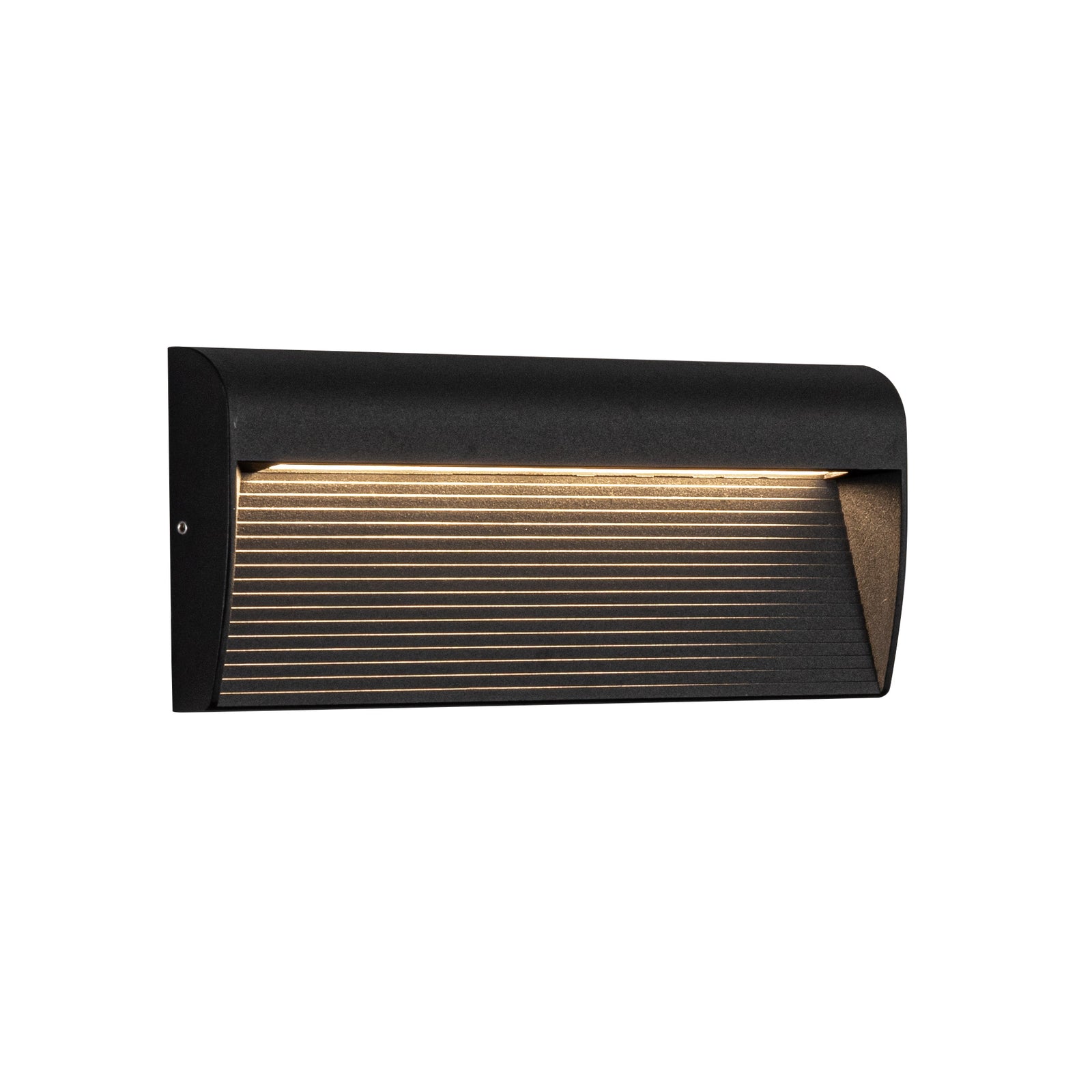 Casa 12-in Black LED Exterior Wall/Step Lights