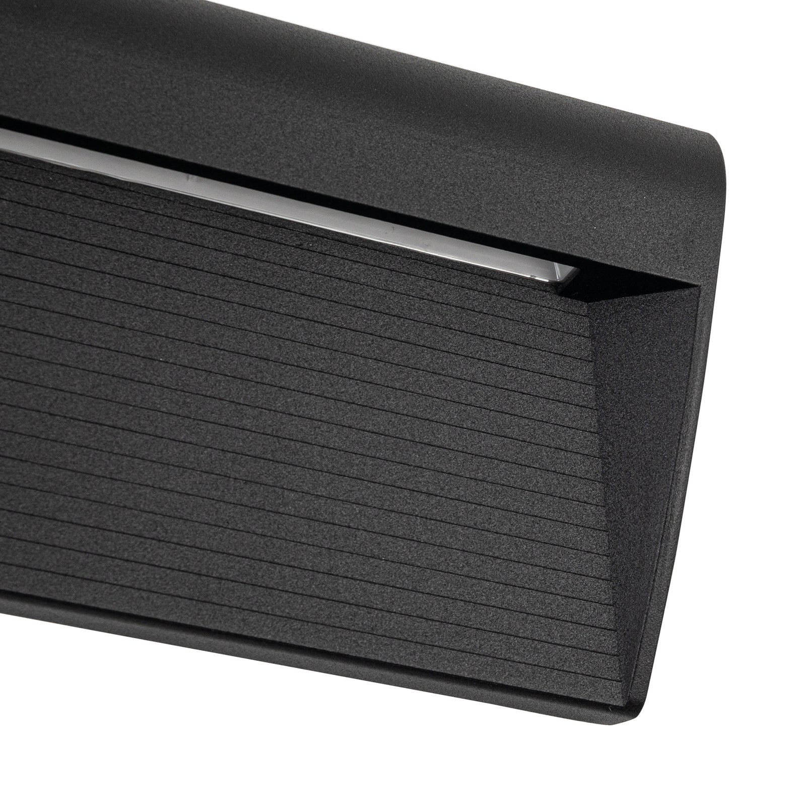 Casa 12-in Black LED Exterior Wall/Step Lights