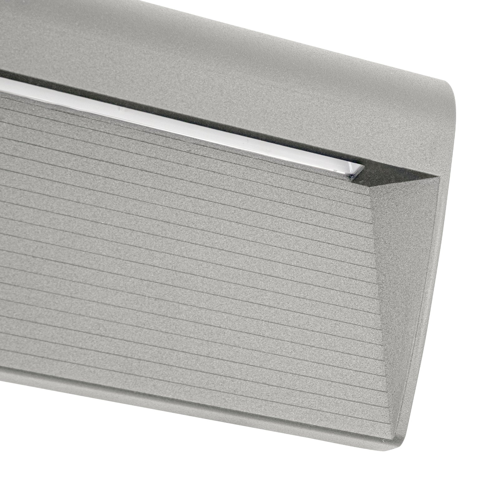 Casa 12-in Gray LED Exterior Wall/Step Lights