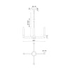 Claire 25-in Matte Black 4 Lights Chandeliers