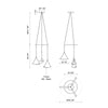 Mobil 27-in Black LED Chandeliers