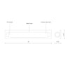 Charleston 24-in Chrome LED Vanity