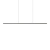 Chute 47-in Black LED Linear Pendant