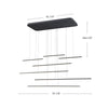 Chute Motion 70-in White LED Multi Pendant
