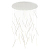 Chute 50-in White LED Multi Pendant