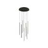 Chute 19-in Black LED Multi Pendant