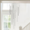 Chute 31-in Black LED Multi Pendant