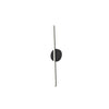 Chute 23-in Black LED Wall Sconce