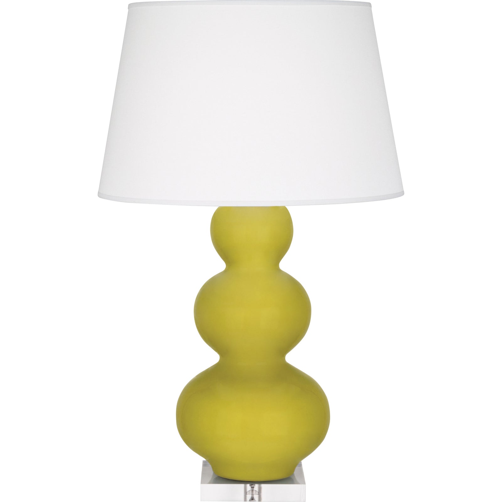 Citron Double Gourd Table Lamp