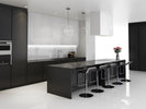 Cirque 24-in Black LED Pendant