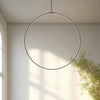 Cirque 48-in Black LED Pendant