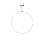 Cirque 48-in Brushed Nickel LED Pendant