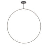Cirque 72-in Black LED Pendant