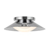 Cleo 9-in Chrome/Opal Glass LED Wall Sconce
