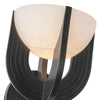 Colette 7-in Urban Bronze/Alabaster LED Wall Vanity