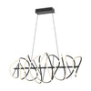 Collide 44-in Black LED Chandeliers