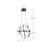 Collide 16-in Black LED Pendant