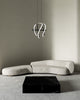 Collide 16-in Black LED Pendant