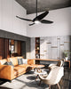 Coronado 56-in Matte Black LED Ceiling Fan