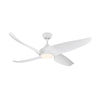 Coronado 56-in Matte White LED Ceiling Fan