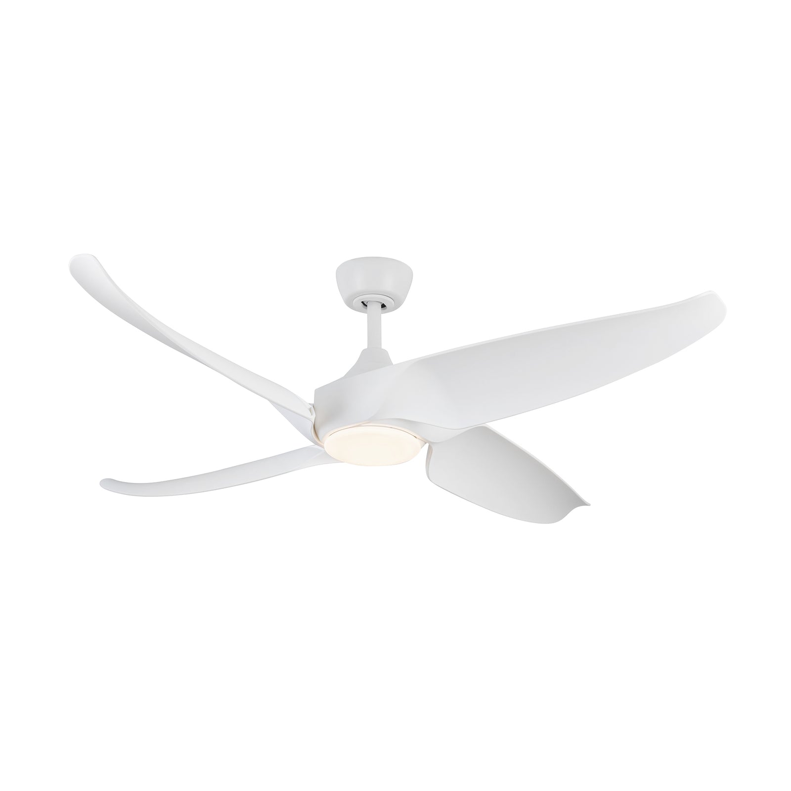 Coronado 56-in Matte White LED Ceiling Fan