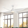 Coronado 56-in Matte White LED Ceiling Fan