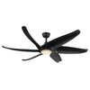 Coronado 60-in Matte Black LED Ceiling Fan