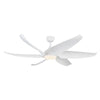 Coronado 60-in Matte White LED Ceiling Fan