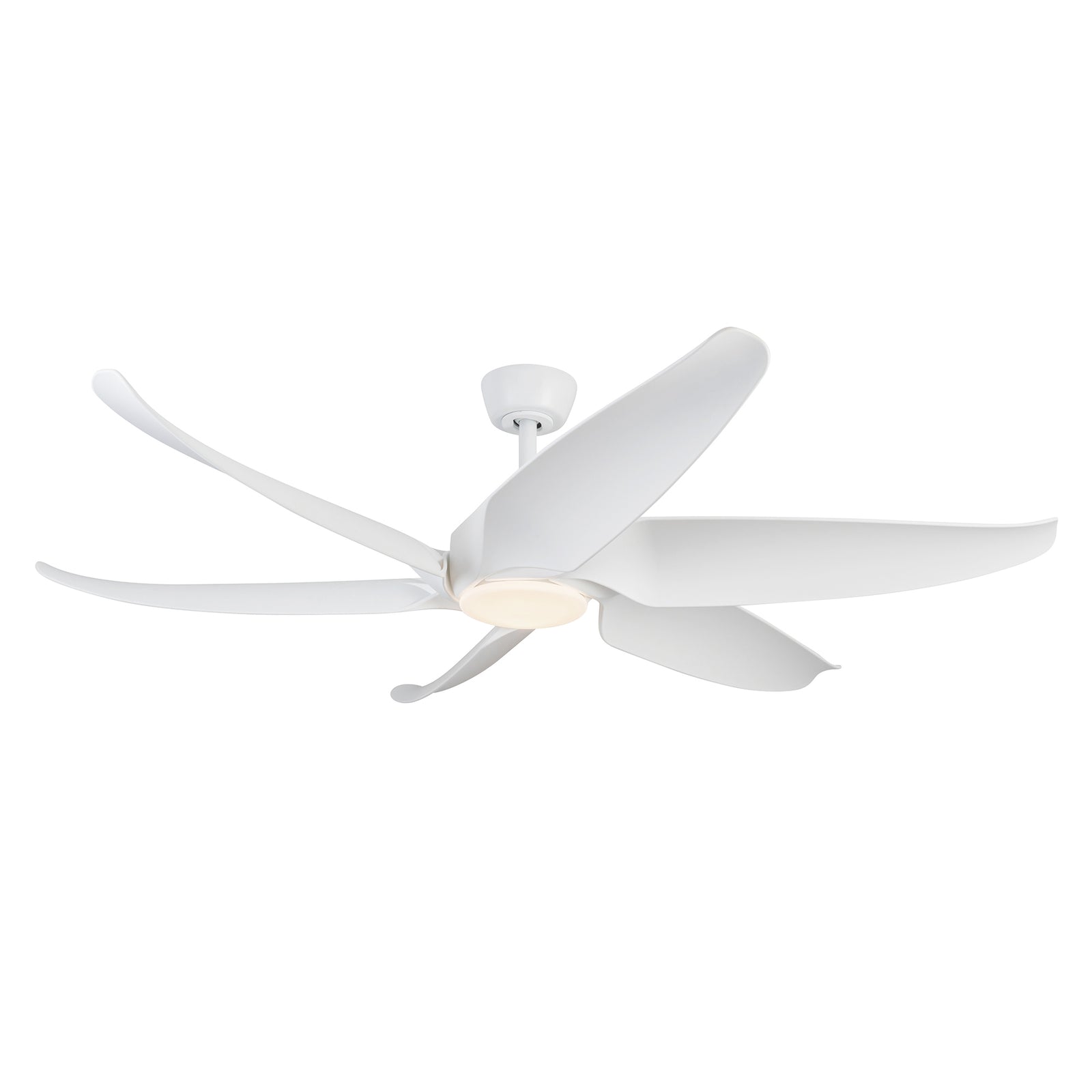 Coronado 60-in Matte White LED Ceiling Fan
