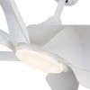 Coronado 60-in Matte White LED Ceiling Fan