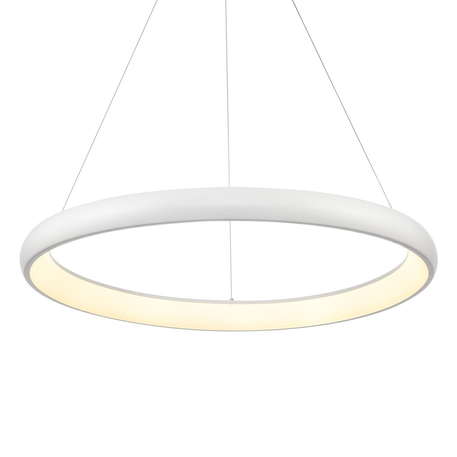 Cortana 32-in White LED Pendant