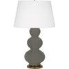 Ash Triple Gourd Table Lamp