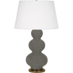 Ash Triple Gourd Table Lamp