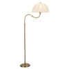 Crosby 68-in Brushed Gold Socket Floor Lamp