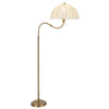 Crosby 68-in Brushed Gold Socket Floor Lamp