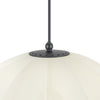 Crosby 18-in Matte Black Socket Pendant