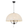 Crosby 24-in Matte Black Socket Pendant