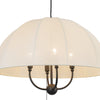 Crosby 24-in Matte Black Socket Pendant