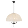 Crosby 24-in Matte Black Socket Pendant