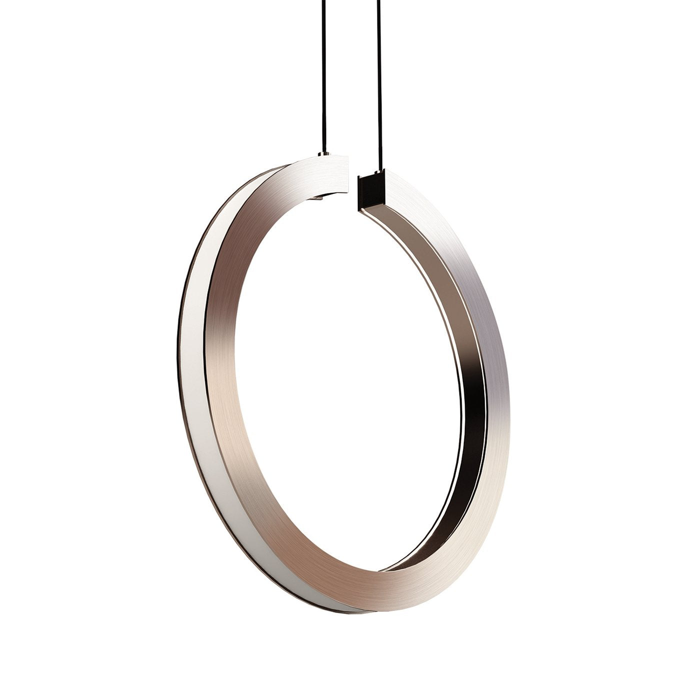 Cirq 13" Pendant - Satin Nickel