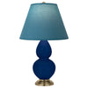 Cobalt Small Double Gourd Accent Lamp