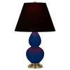 Cobalt Small Double Gourd Accent Lamp