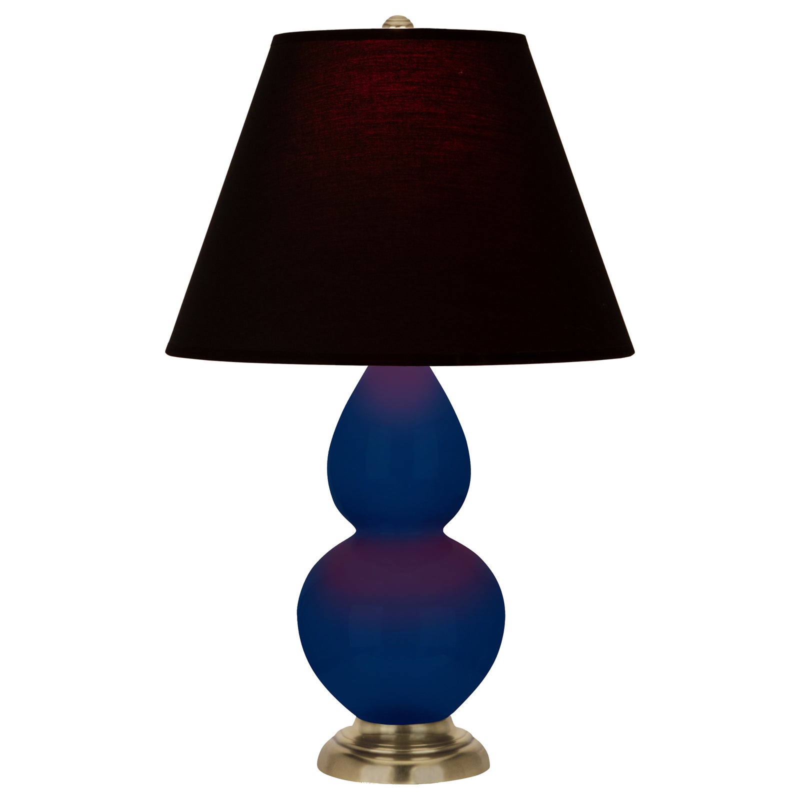 Cobalt Small Double Gourd Accent Lamp