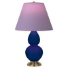 Cobalt Small Double Gourd Accent Lamp