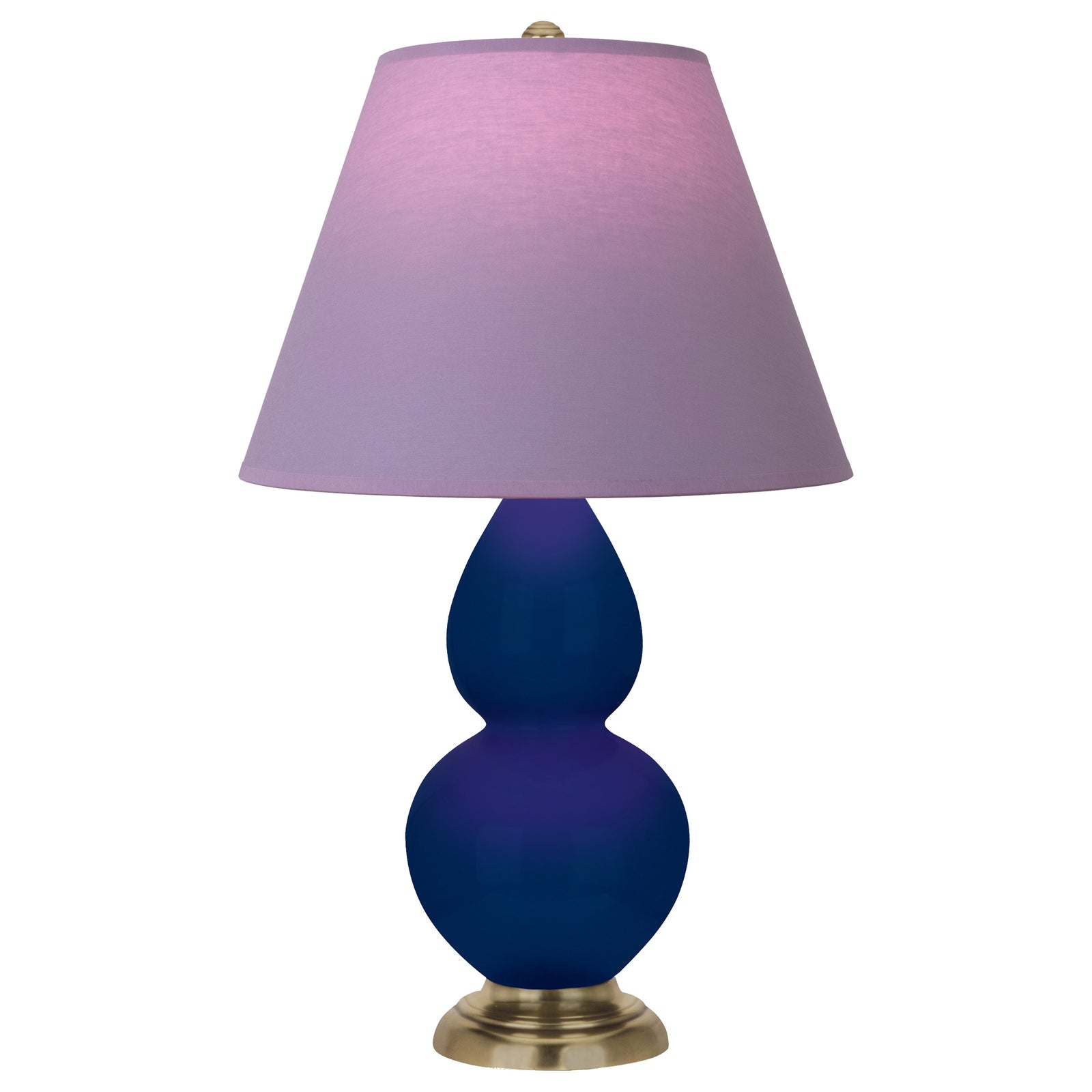 Cobalt Small Double Gourd Accent Lamp
